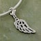 12 Pack: Charmalong™ Stone Pave Rhodium Wing Charm by Bead Landing™